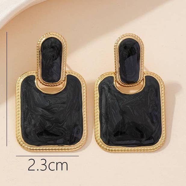 24BOA025 Ohrstecker aus Edelstahl für den Großhandel von Blossom bijoux