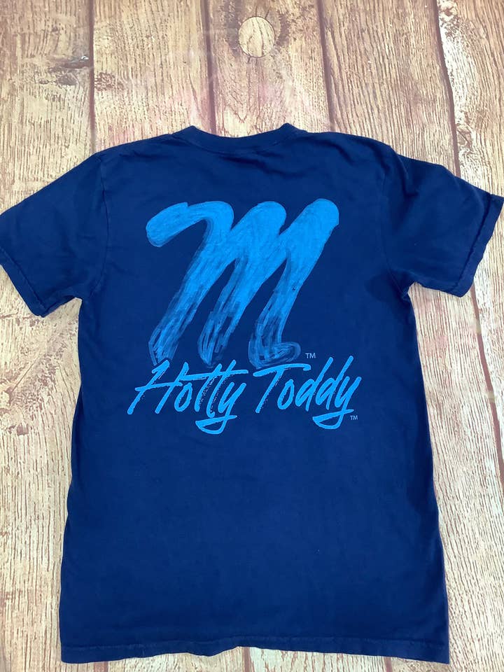 Speckle Bellies Clothing Company - Wholesale Screen Printed T-Shirt - Unisex - Ole Miss Shadow Hotty Toddy5