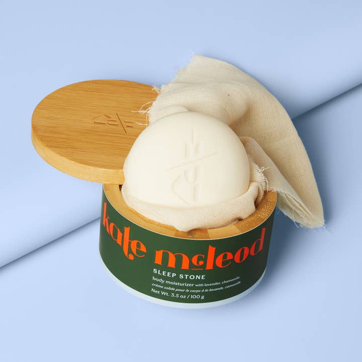 Sleep Stone | Deep Moisturizing Lotion Bar for wholesale by Kate McLeod