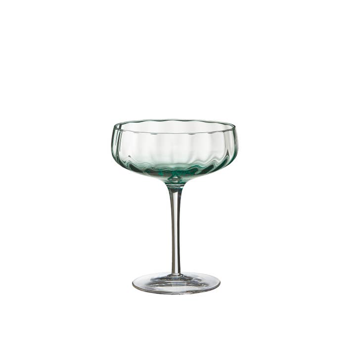 Aida A/S - Wholesale Cocktail/Liquor Glass - Søholm Sonja – Champagne/Cocktail Glass Green 1 Pcs 30 Cl