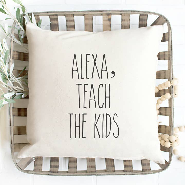 Alexa, lehre das Kinder-Kissen für den Großhandel von Emma and the Bean