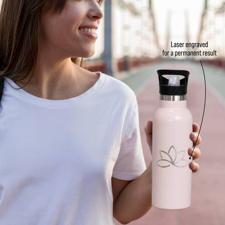 Famgraving - Wholesale Water Bottle - Custom Engraved Promotional Logo 500ml Bottle Tumbler5