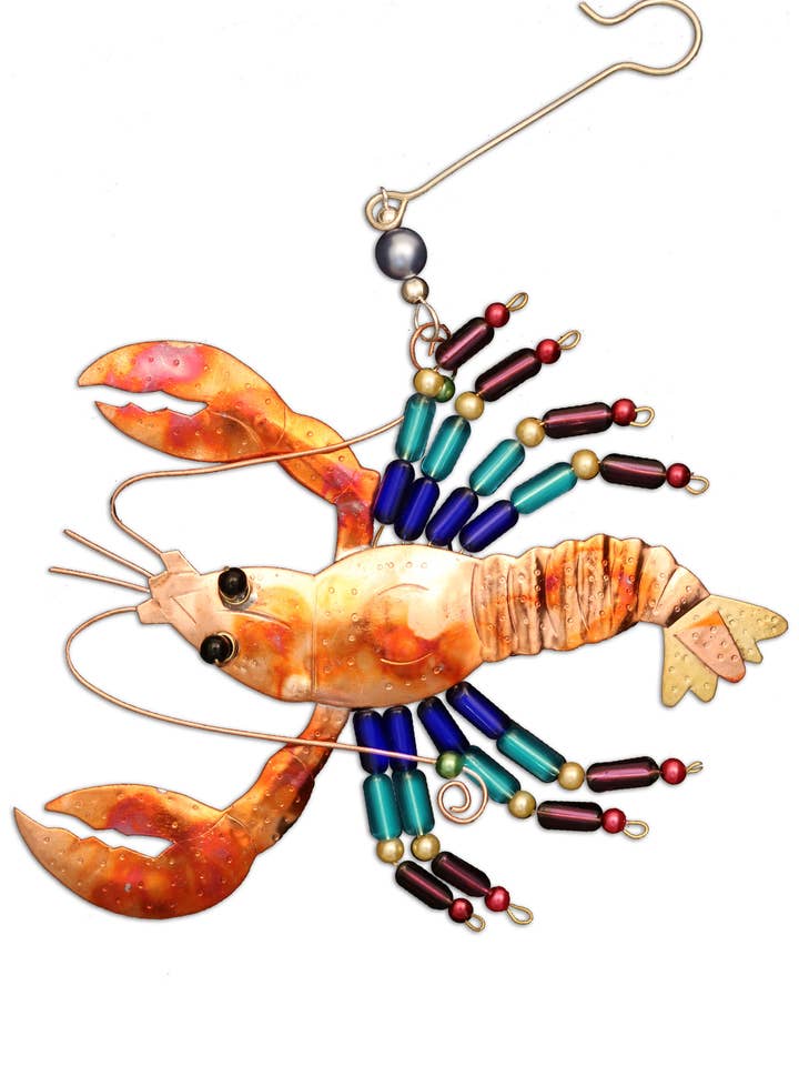 Décoration Rainbow Lobster II pour la vente par Pilgrim Imports