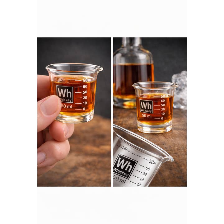 Ted Miller Innovation – wholesale Shotglas – 50 ml Bägare Shotglas – Whisky (Borosilikat)1