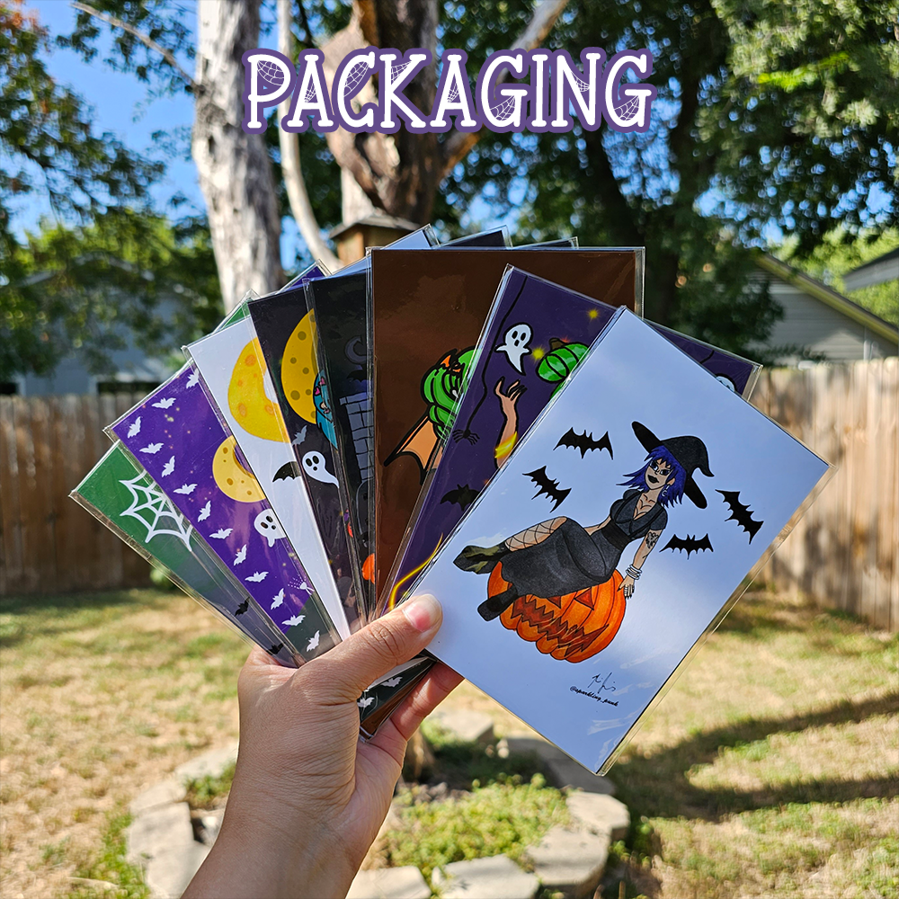 Sparkling Punk - Wholesale Art Print - Happy Birthday Eyeball Ghoul Art Print2