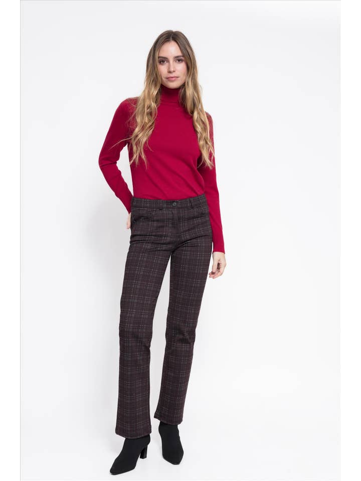 CMS Love - Wholesale Knit Top - Women's - BASIC VISCOSE KNIT TURTLENECK JERSEY B2B2