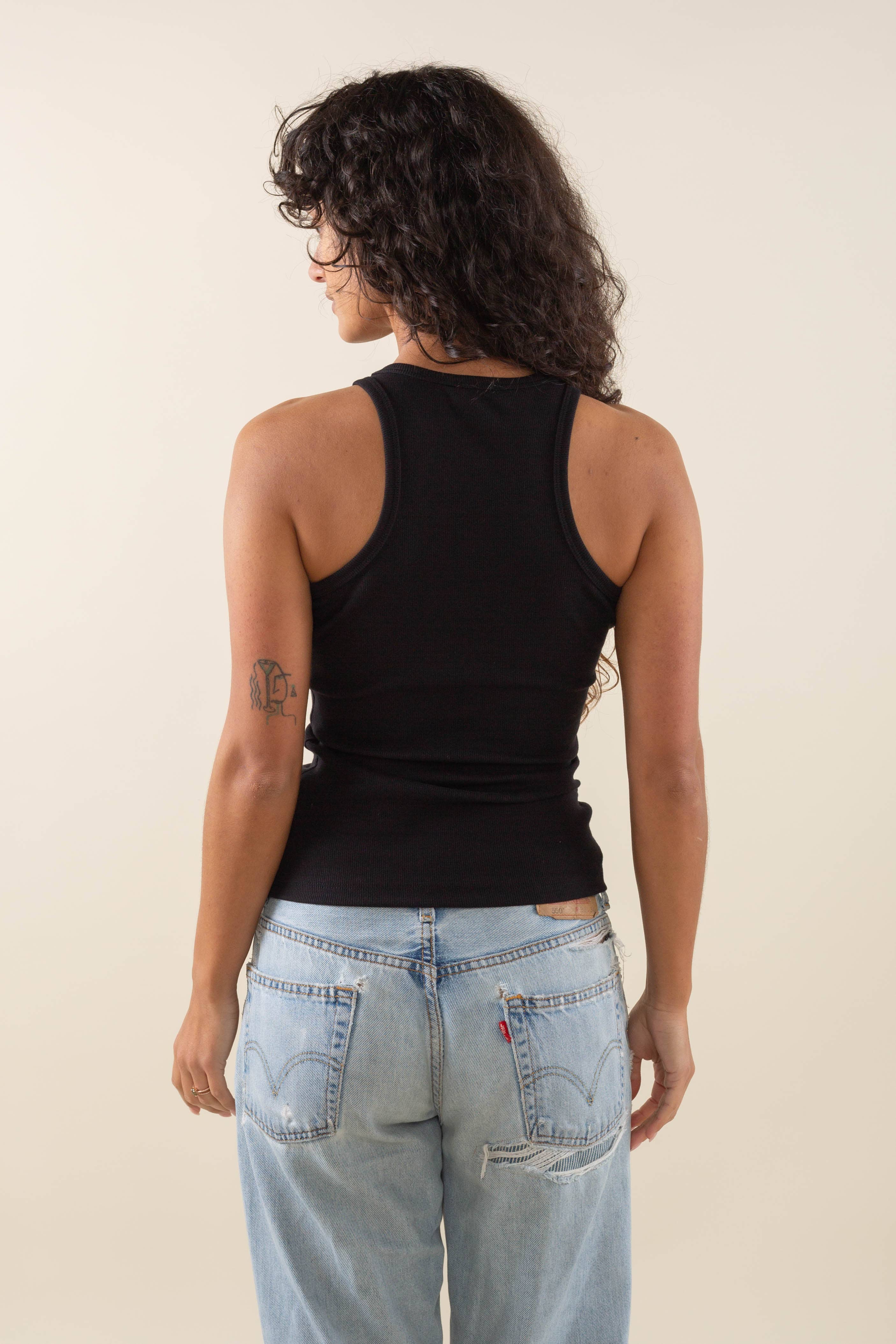 NLT – Tops – Mulher por atacado – Comprimento Regular de Gola Alta 2x1 Costa5