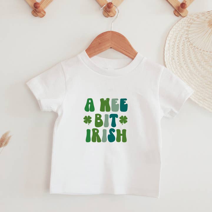 A Wee Bit Irish Shirt für Kleinkinder für den Großhandel von Petite Star Rising