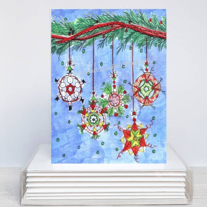 Christmas Boxed - Merry Little Christmas for wholesale by Lula Bell Cards and Gifts