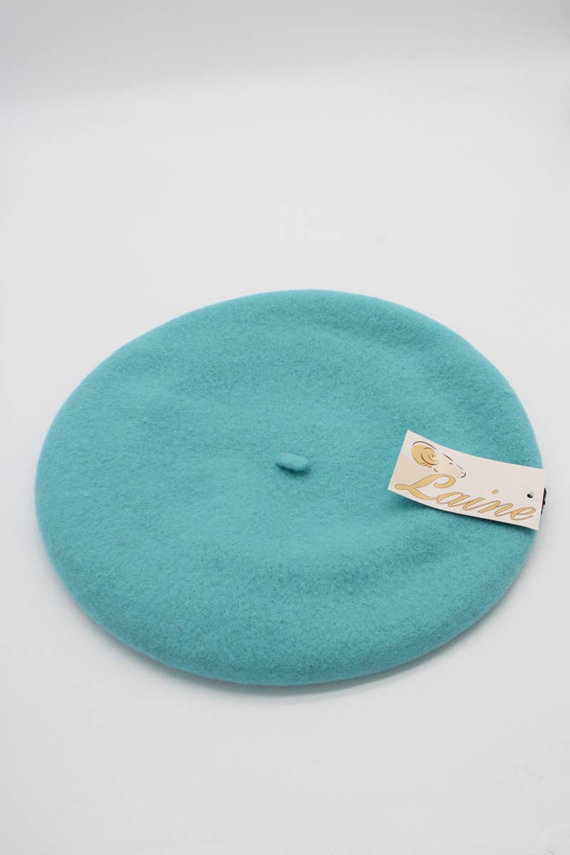 Hologramme Paris - Vendita all'ingrosso Basco - Unisex - Berretto classico in pura lana124