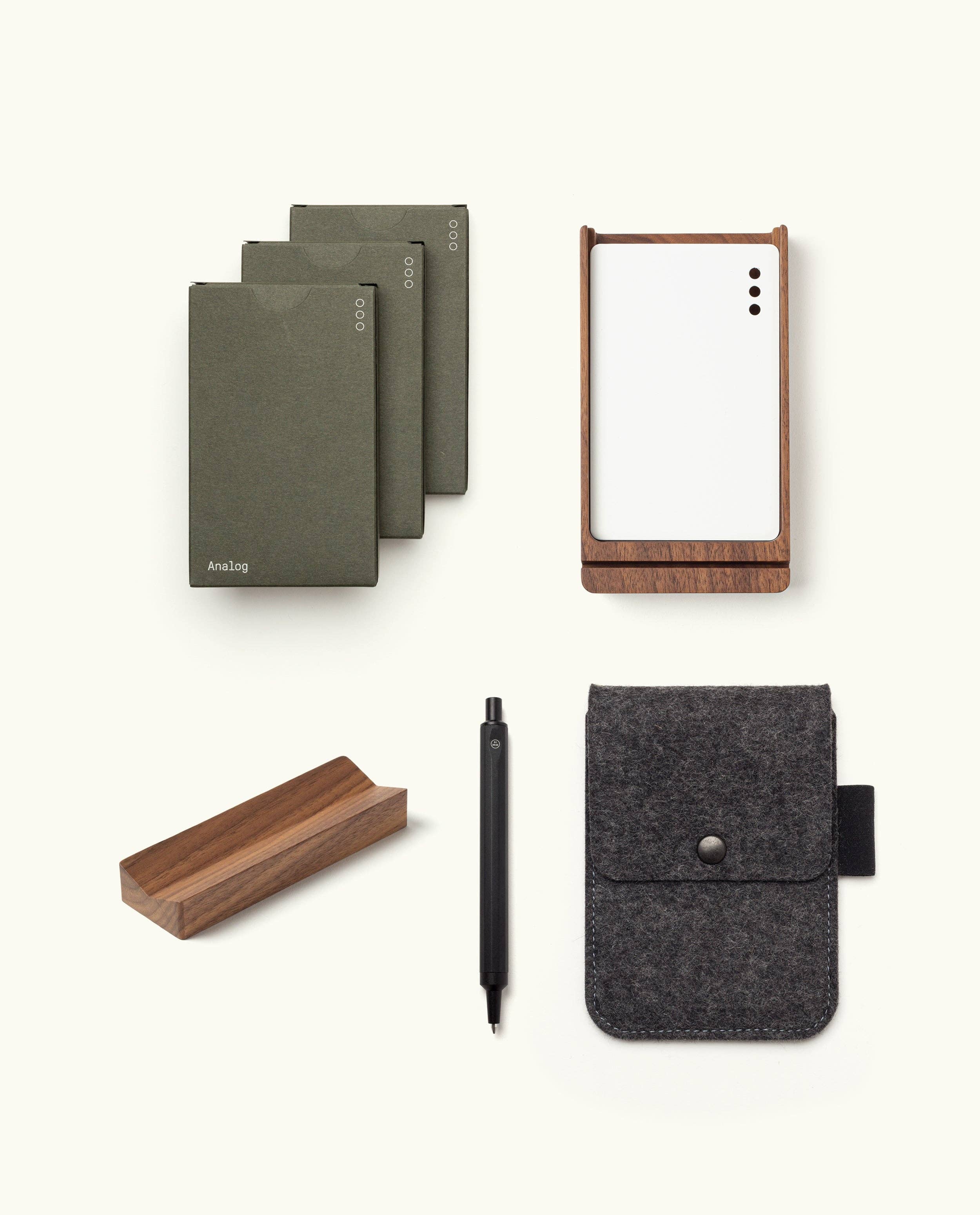 UGMONK - Wholesale Desk Set - The Analog Complete Kit (Walnut)19