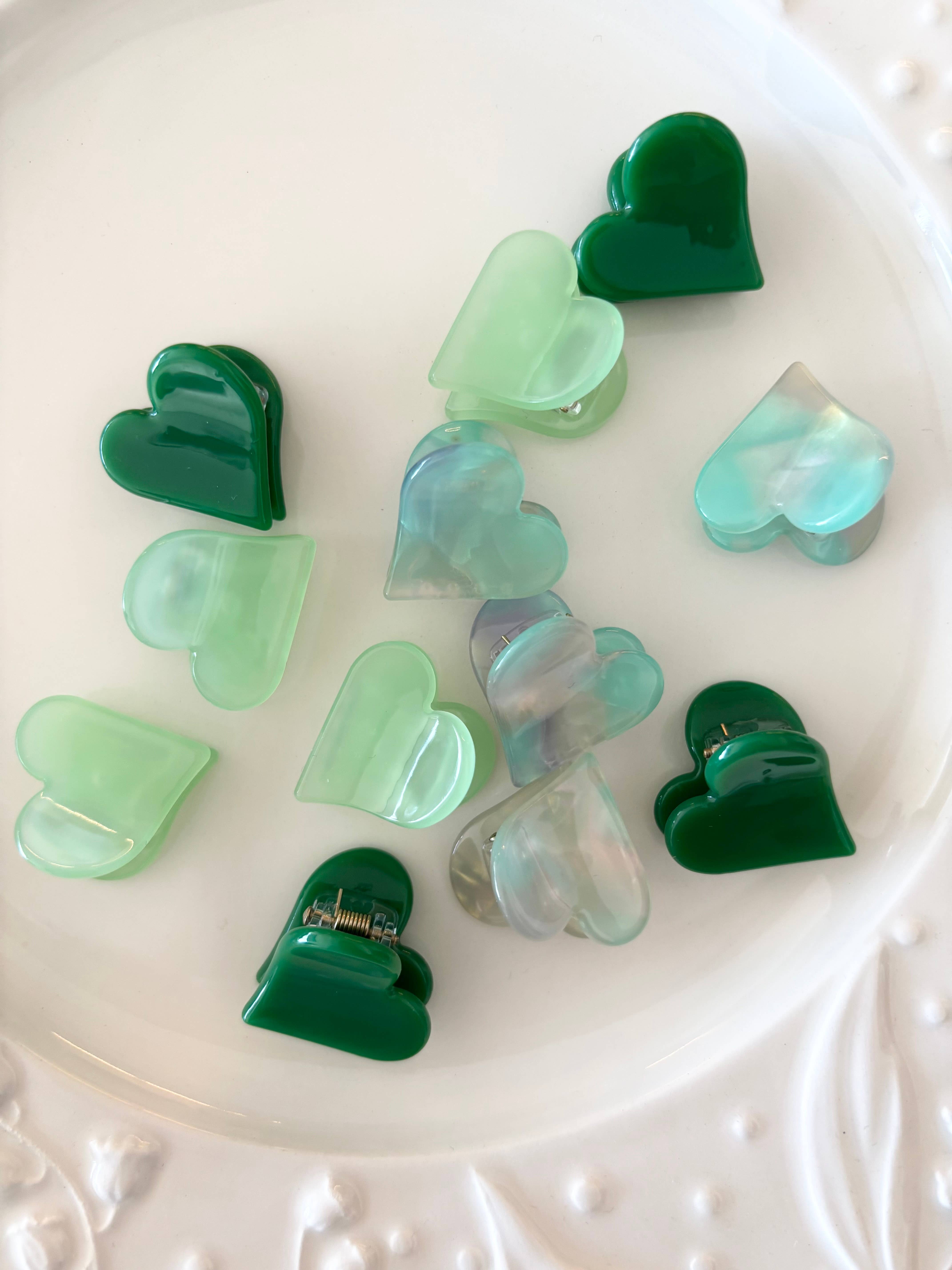 LoveLina - Wholesale Hair Clip - Women's - Heart Shape Acetate Hair Clip (DOLCE-6)4