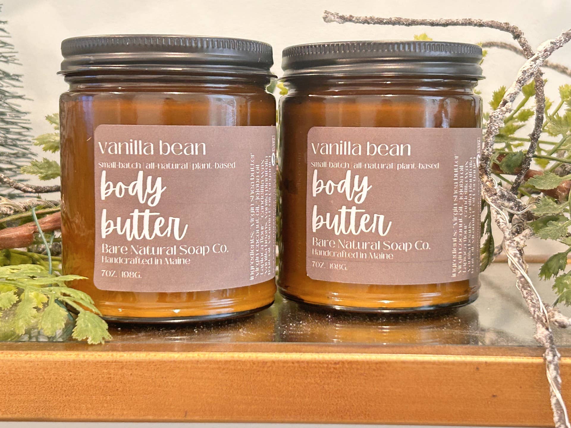 Bare Natural Soap Co - Wholesale Body Balm/Butter - Vanilla Bean Body Butter | Face & Body | All-Natural 1