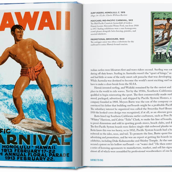 TASCHEN Europe - Wholesale Display Book - Surfing. 1778–Today. 40th Ed. (English)1