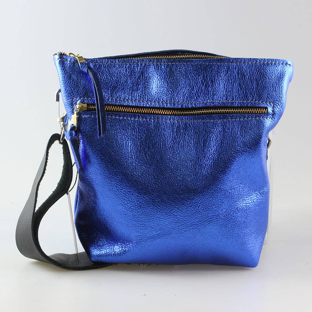 Zina Kao Exclusives - Wholesale Crossbody Bag - Women's - The Metallic Lakeshore Crossbody Bag - 3 sizes!28