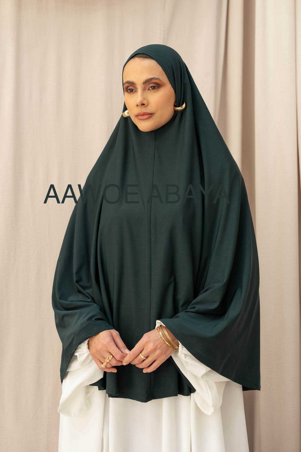 Aawoe Abaya - Wholesale Hijab - Dames - Elegante khimar met lange mouwen - 2418-KH50