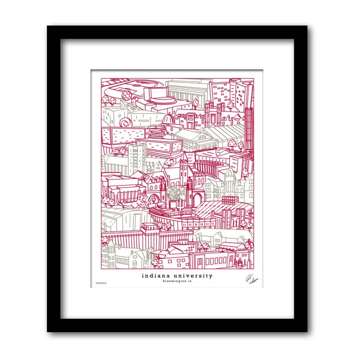 Obras de arte del campus de la Universidad de Indiana para venta al por mayor de Townsville Art