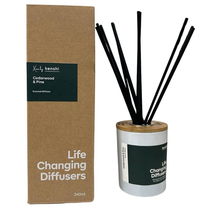 Cedarwood & Pine 240ml for wholesale by Kenshi Candles