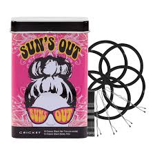 Suns Out Buns Out Scatola per Capelli (10 Elastici Neri & 15 Forcine Nere) per la vendita all'ingrosso da parte di Prestige Boutique