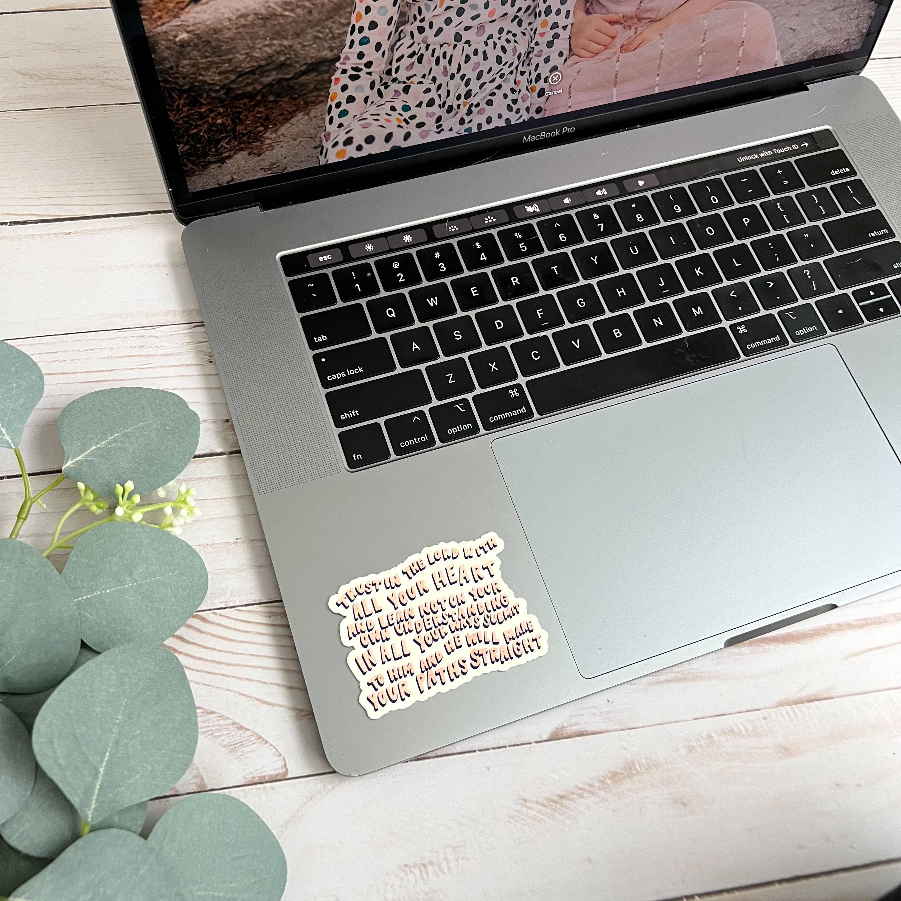 swaygirls - Wholesale Sticker - Proverbs 3:5-6 Sticker | Christian faith stickers & decals3