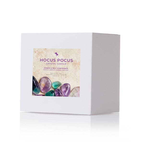 Silk oil of Morocco - Wholesale Jar/filled candle - Hocus Pocus Crystal Candle - Extra Large4