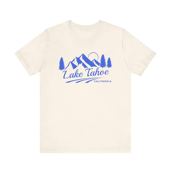 Lake Tahoe, California T-Shirt - Mountain Unisex Lake Tahoe for wholesale by Hey Mountains