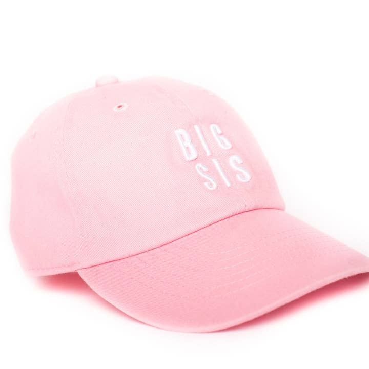 Rey to Z - Wholesale Baseball Cap - Kids - Light Pink Big Sis Hat