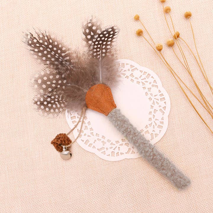 Cheerhunting – wholesale Pet toy set – Cat – Moo - 3 pcs Cat Feather Toy Set3