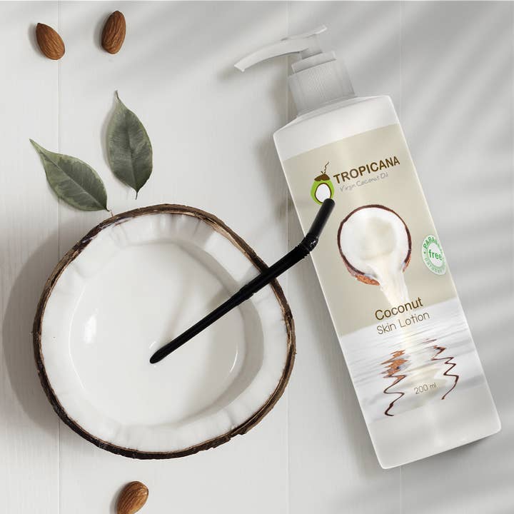 Tropicana EU – Großhandel Körperpflegecreme/Bodylotion – Tropicana Hautlotion mit Bio-Kokosöl 200 ml5