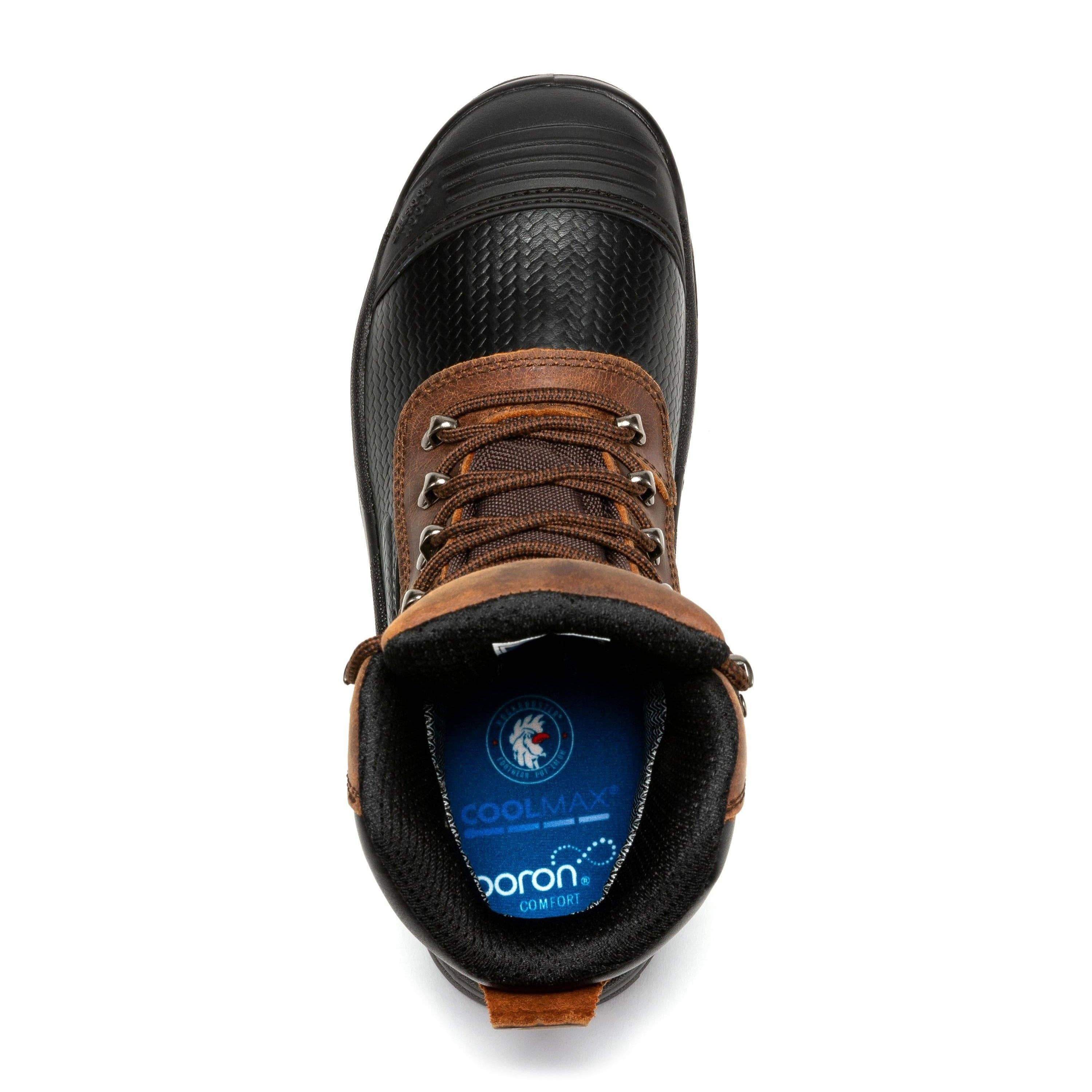 Rock Rooster Footwear - Wholesale Boots - Unisex - ROCKROOSTER Sedona 6 Inch Waterproof Steel Toe Leather Work Boots AK2165