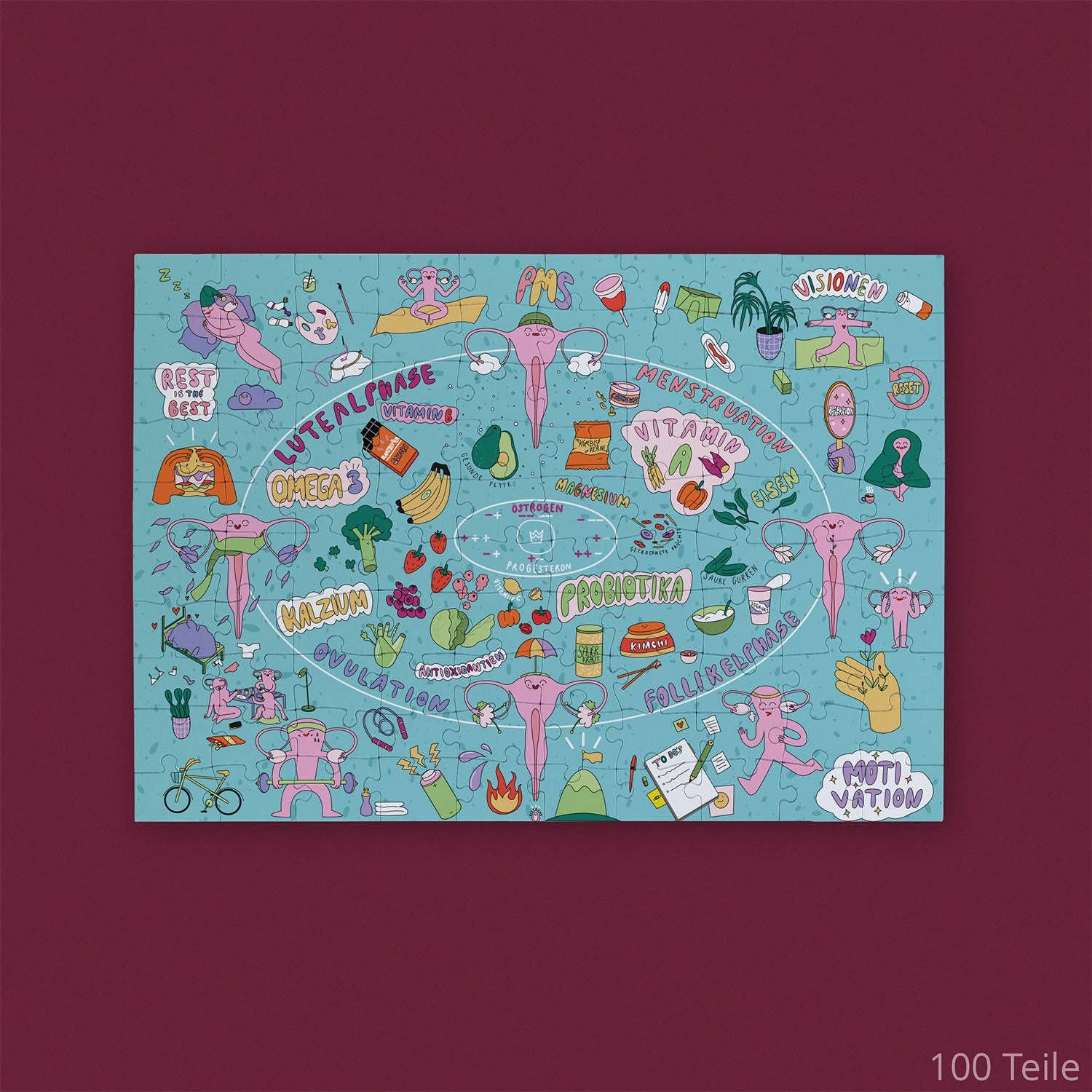 Willa Wunst GmbH – Engroshandel Puslespil - Voksen – Cykelpuslespil3