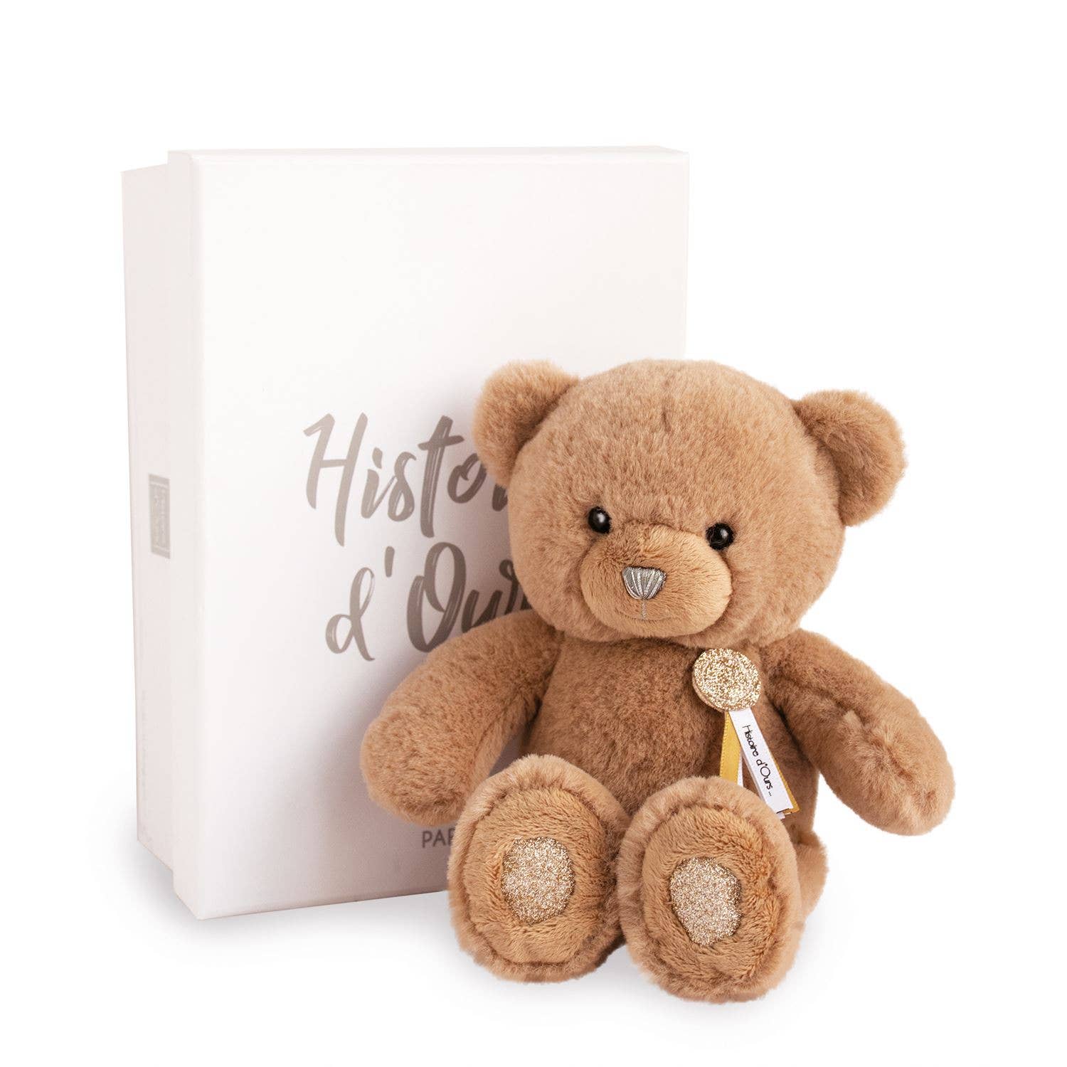 Doudou Et Compagnie - Wholesale Stuffed/Plush Toy - Kids & Baby - Charming Teddy Bear with Glitter Accents5