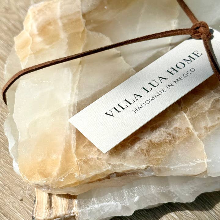 Villa Lua Home - Wholesale Coasters - Raw Edge Onyx Coaster, Set of 4