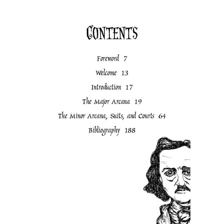 REDFeather - Wholesale Tarot Cards - The Poe Tarot9