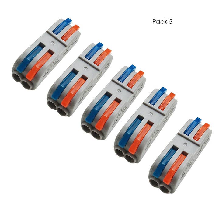 Ledsone - Wholesale Craft Supplies - 2/3 Way Electrical Connectors Wire Block Clamp Clip Fast3