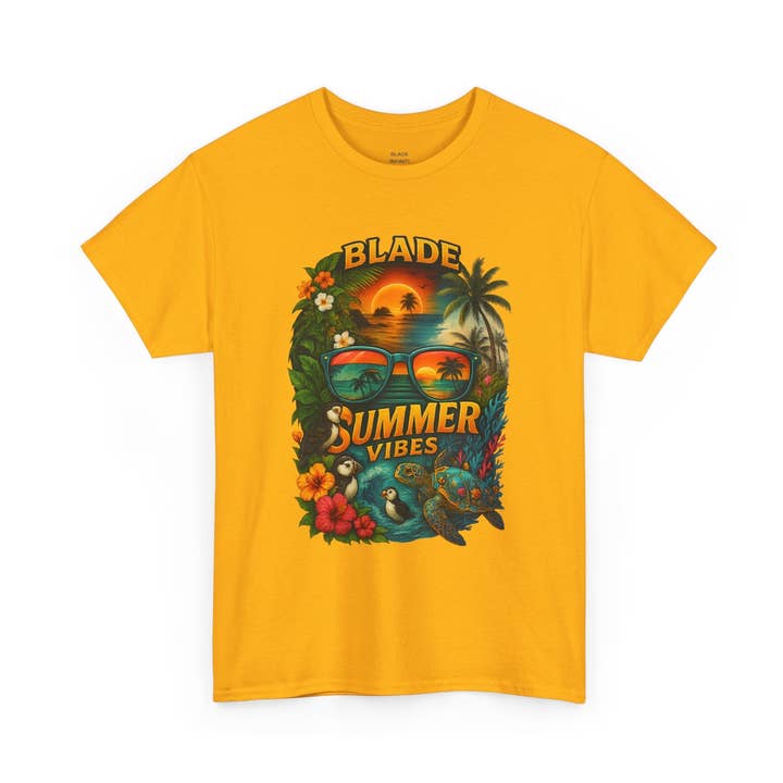 Maglietta Multicolore Blade Summer Vibes per la vendita all'ingrosso da parte di Blade Infiniti LLC