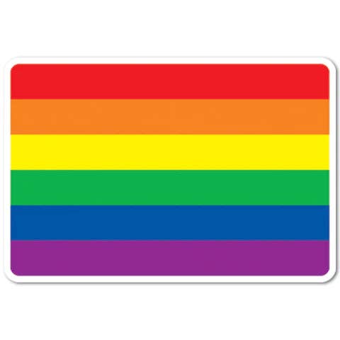 Caufield's Novelty - Wholesale Lapel pin/button - Rainbow Button