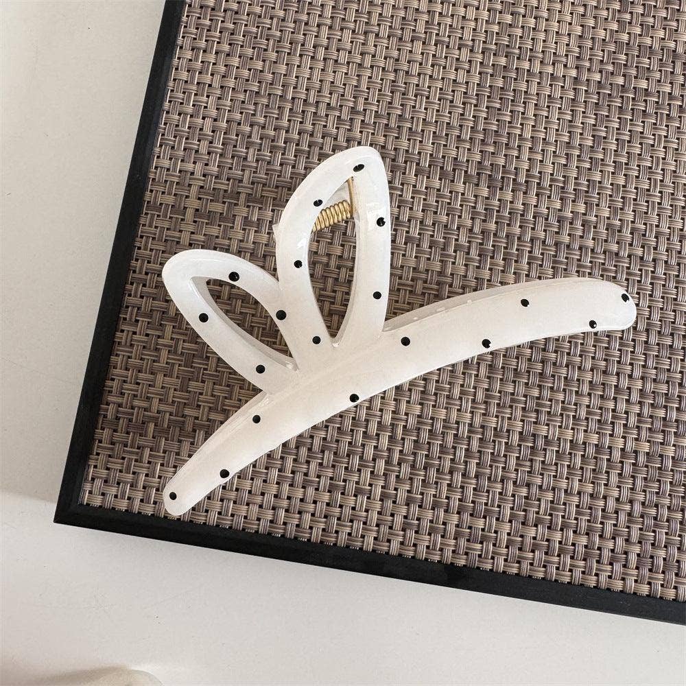 Marfim Grampo de cabelo elegante Wave Point FJ891594 para senhora para venda a revendedores na Faire2