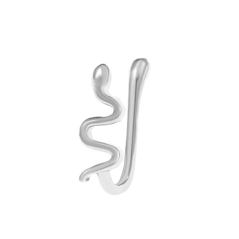 SALINA TRADING INC - Wholesale Neusring - U-vorm Ster Hart Kroon Niet-piercing Neusring77