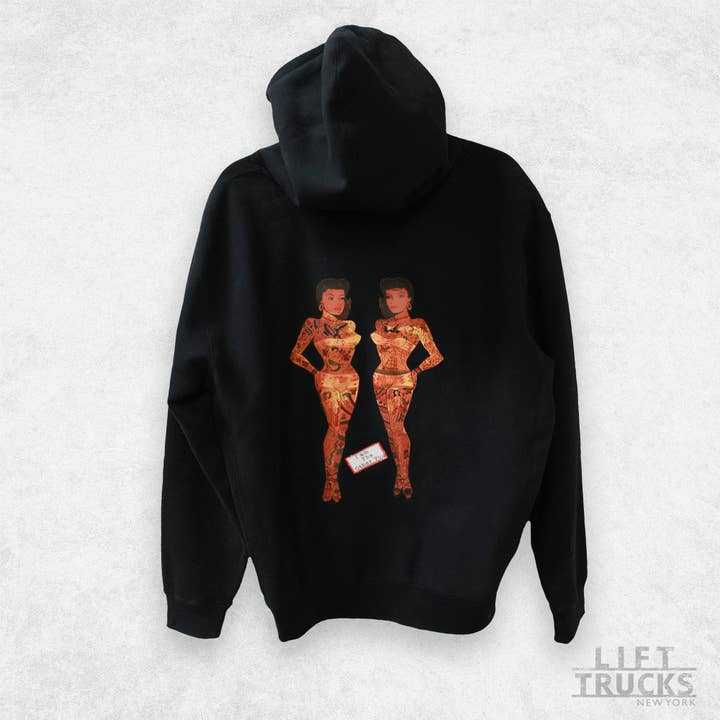 I Am The Other You Flash Tattoo Hoodie for wholesale by Lift Trucks NY