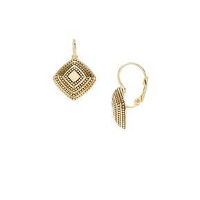 Boho Saffron Gold Earrings for wholesale by Laurent Scott Collection