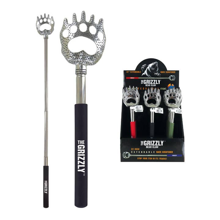 DM Merchandising - Wholesale Retailer Display - Home & Living - The Grizzly! Extendable Back Scratcher
