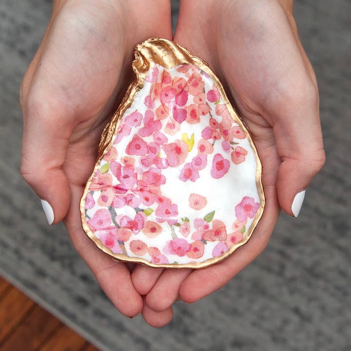 Blair's Oyster Shells - Wholesale Decorative Tabletop Object - Cherry Blossom1