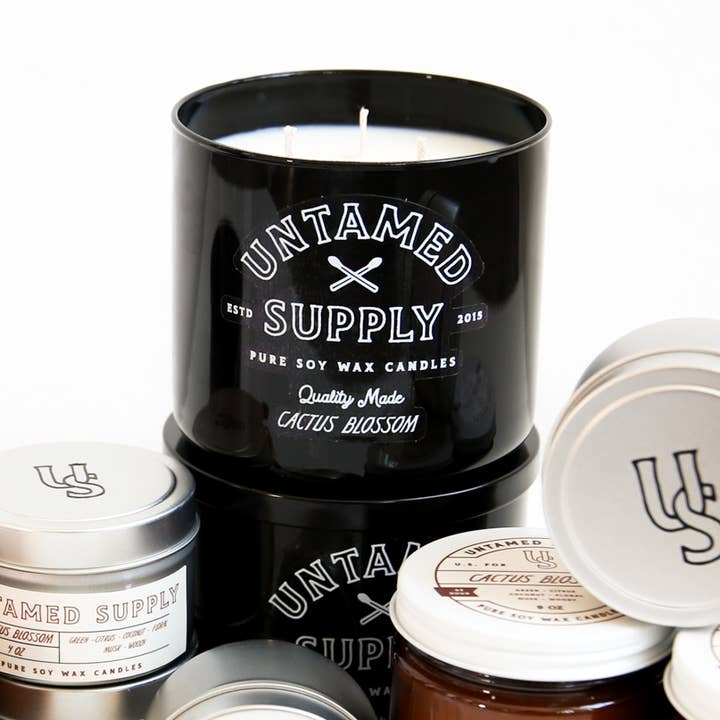 Three Wick Candle for wholesale by Untamed Supply