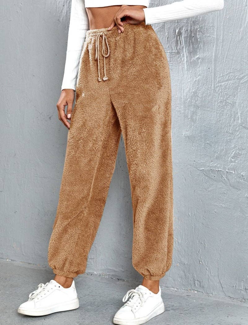safistyle - Wholesale Lounge Sweatpants/Joggers - Women's - Loose Fit Fuzzy Lounge Pants8