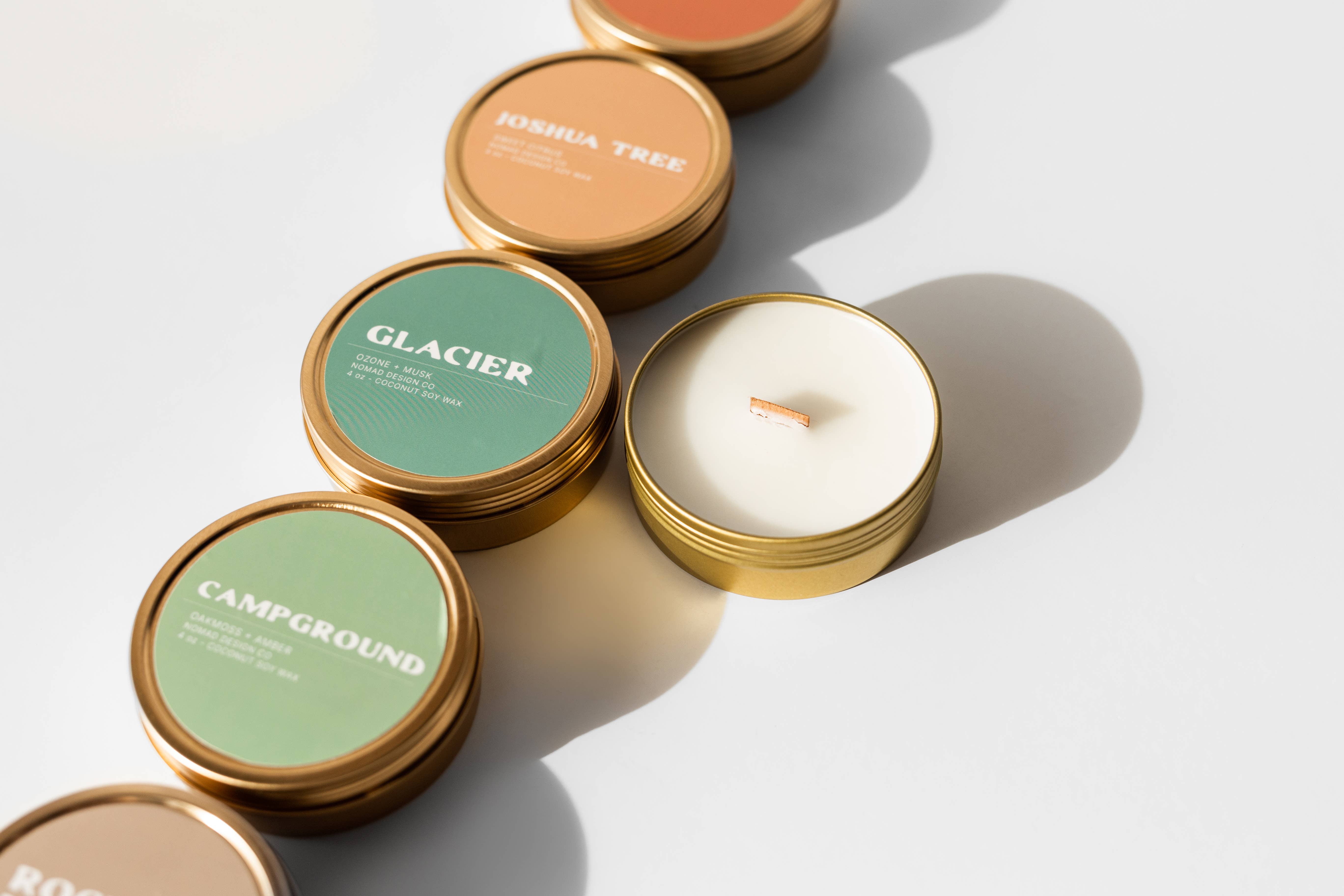 Nomad Design Co - Vendita all'ingrosso Candele da viaggio - Candela in latta da viaggio Stargaze2