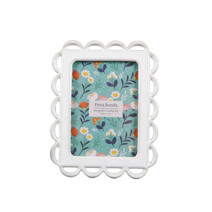 Flora Bunda Inc - Wholesale Picture Frame - 5x7 Ceramic Frame