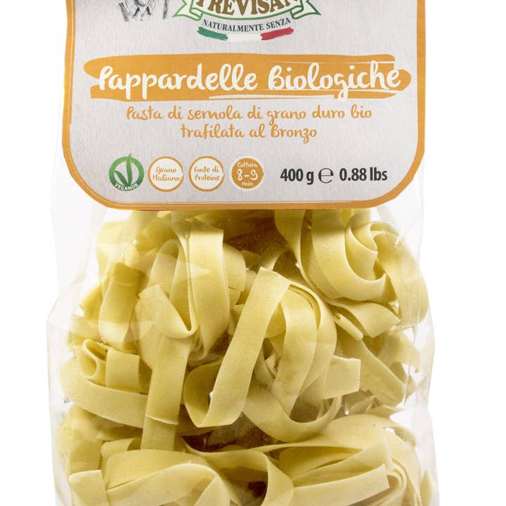 Trevisan - Wholesale Pasta - ORGANIC PAPPARDELLE PASTA 400 G1