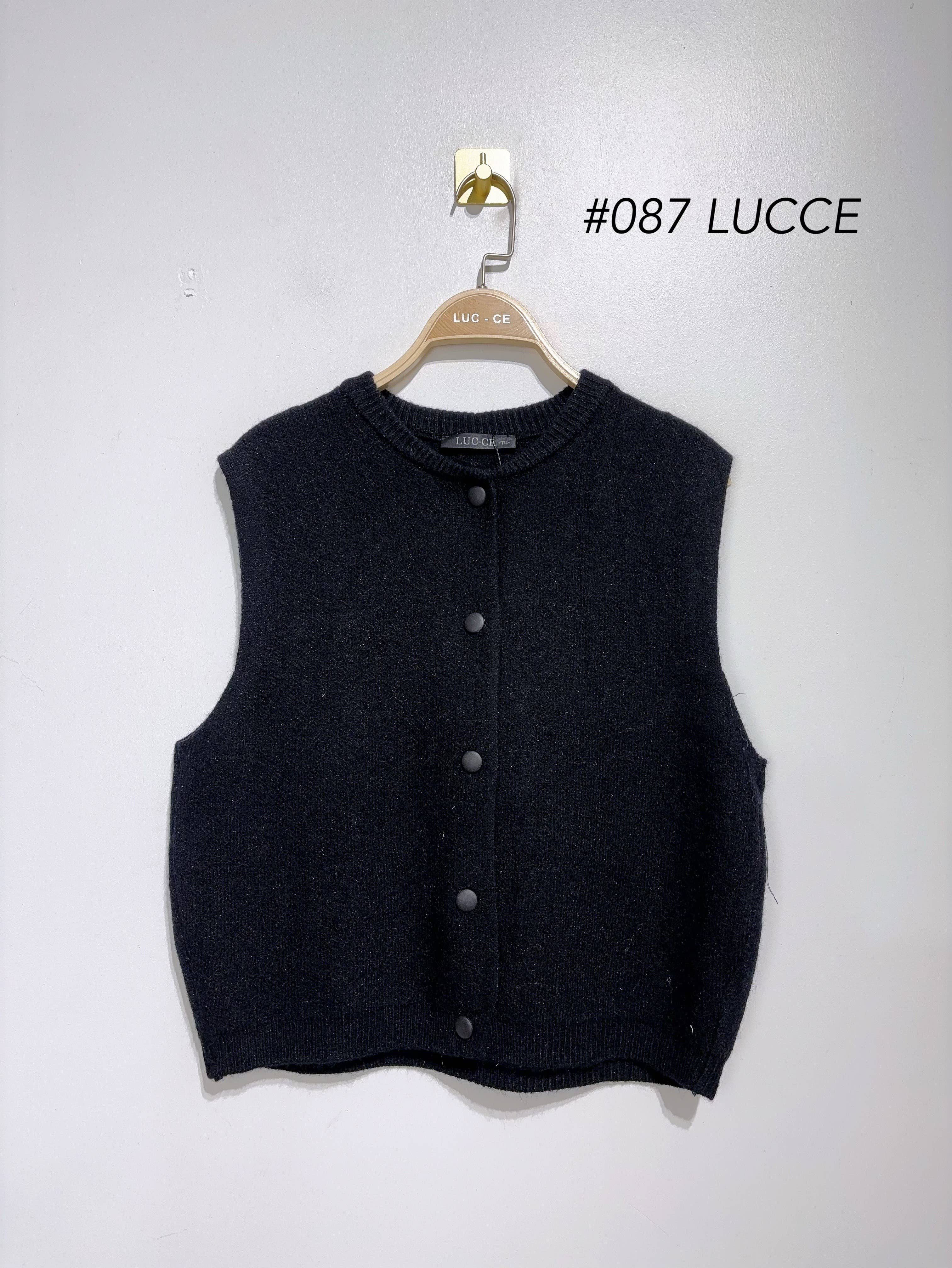 LUCCE - Wholesale Knit Sweater - Women's - Loose knit cardigan - PU0871