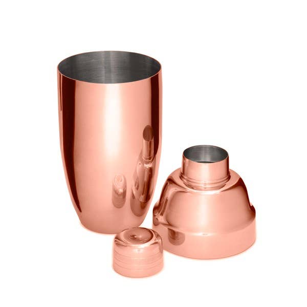 Cocktail Kingdom - Wholesale Cocktail Shaker - Usagi™ Cobbler Shaker - Copper-Plated / 800ml (28oz)1